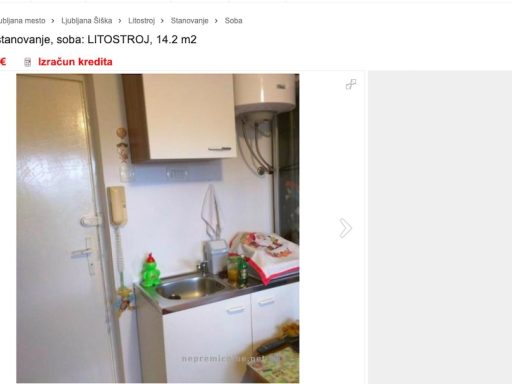 Prodaja nepremicnine v Ljubljani soba 117 m2 za 42.000 evrov