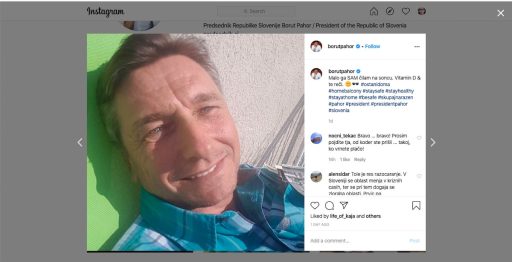 Tisina Boruta Pahorja v teh dneh je zelo glasna