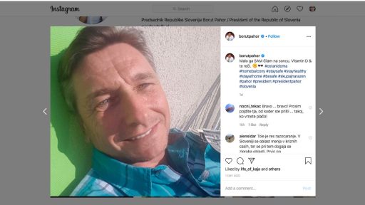 Tisina Boruta Pahorja v teh dneh je zelo glasna