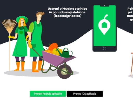 Aplikacija OdDoma kreiranje virtualne stojnice