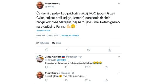 Peter Hrastelj posestvo Na Skaluc