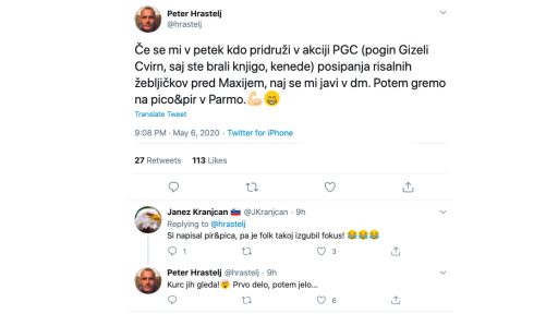 Peter Hrastelj posestvo Na Skaluc