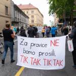 Protesti Ljubljana 15 maj 19