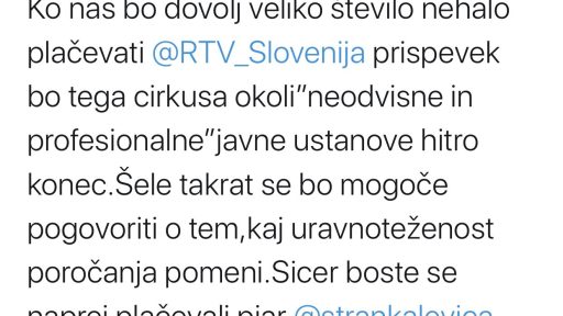 Hojs Drzavljanska nepokorscina neplacevanje RTv prispevka