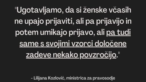 Lilijana Kozlovic ministrica o posilstvu