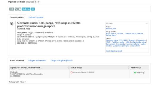 Joze Mozina Slovenski razkol