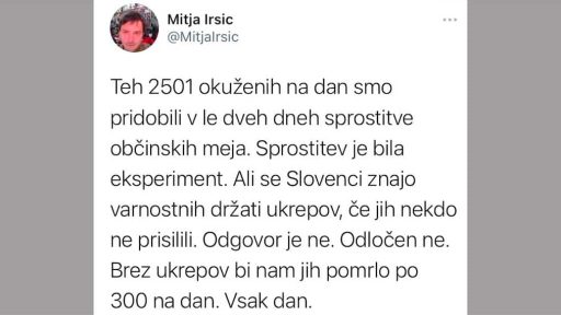 mitja irsic eksperiment