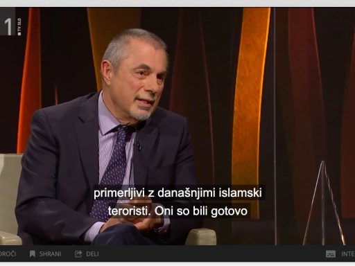 Na Dan zmage je apologet domobranstva Peter Jambrek gostoval pri Jozetu Mozini na nacionalki