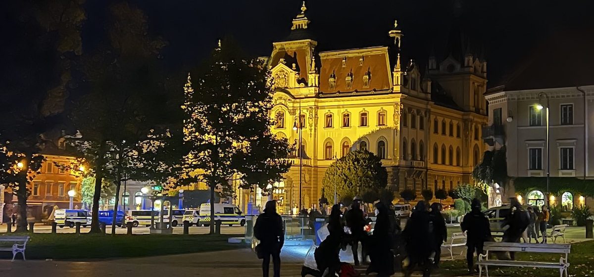 policijsko nasilje protesti ljubljana 6