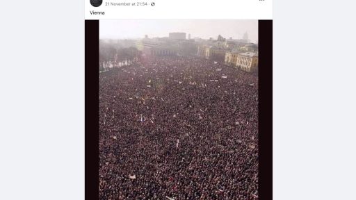 Za anticepilce je Dunaj 2021 v bistvu Moskva 1991