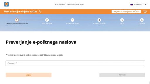 e vinjeta postopek nakupa 1