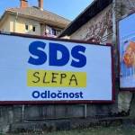 Stranka SdS in njihovi billboardi 1