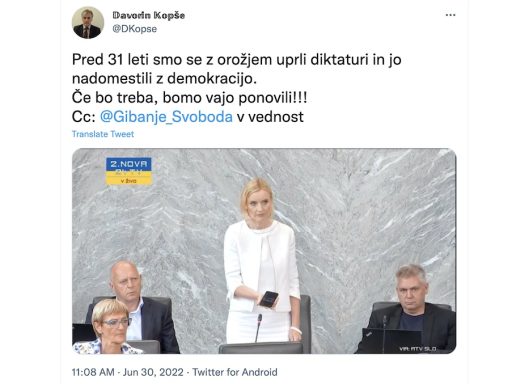 davorin kopse boris tomasic pozivanje k nasilju