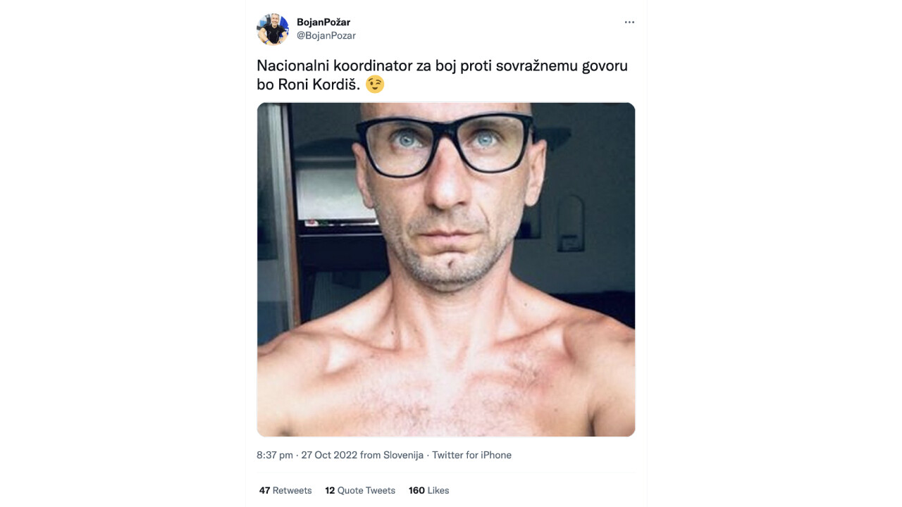 koordinator za boj proti sovraznemu govoru