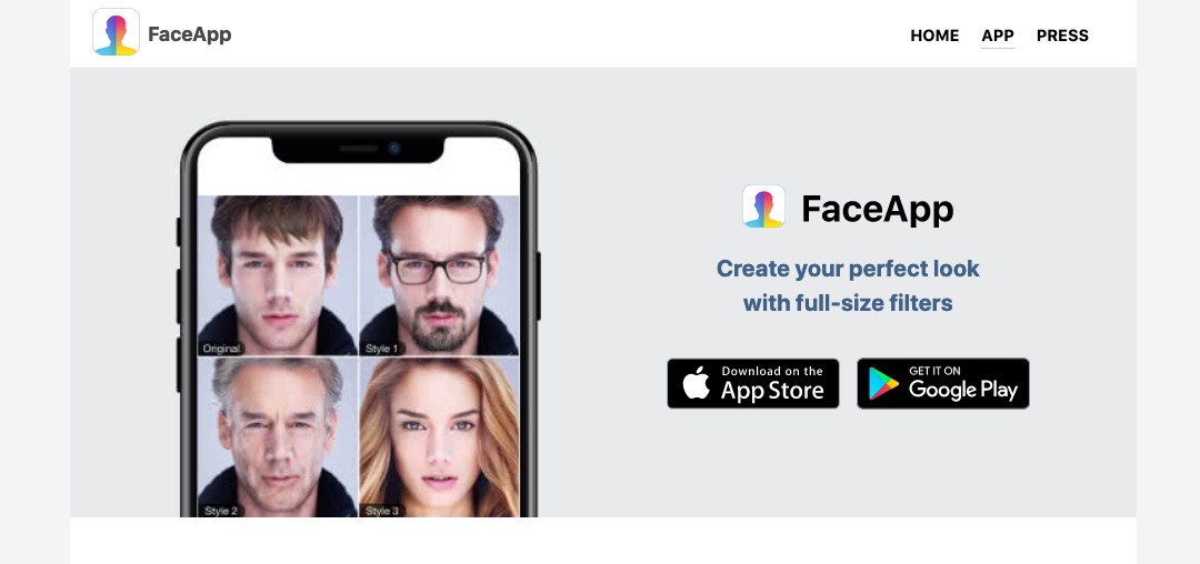 FaceApp aplikacija vas postara s pomocjo AI previdno pri njeni uporabi