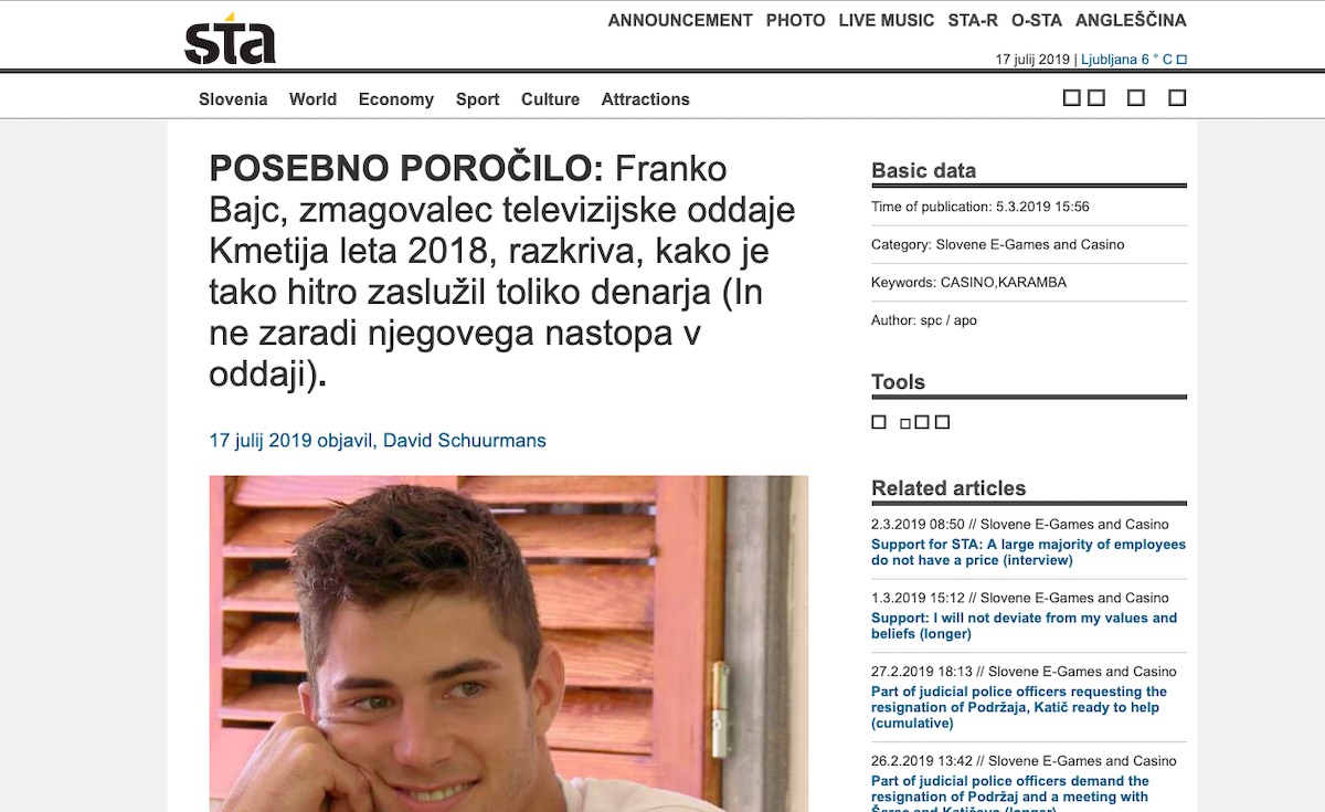 Nateg Franko Bajc razkrije kako na hitro zasluziti veliko denarja