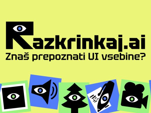 Inštitut Danes je nov dan je predstavil orodje Razkrinkaj.ai, ki omogoča preverjanje sposobnosti prepoznavanja vsebin, ustvarjenih z umetno inteligenco