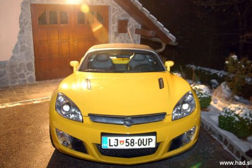 Opel GT test - prvi dan vožnje z raketo 1