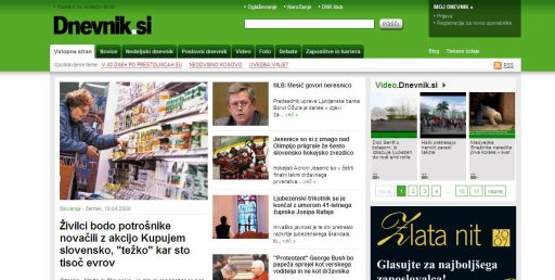 Prenovljen Dnevnik.si 1
