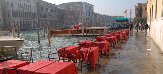 venice under water