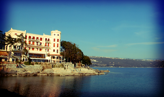 opatija vile in hoteli fotografije