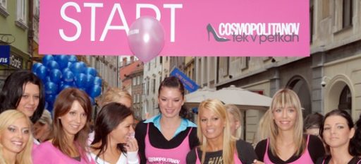 Cosmopolitanov tek v petkah - fotografije
