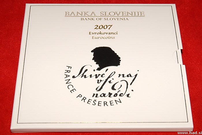 Slovenska zbirka euro kovancev 1