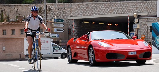 Ferrari F355 Spider in F360 Modena - tour and drive in Monte Carlo 11