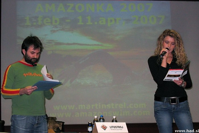 Martin Strel gre nad Amazonko 1