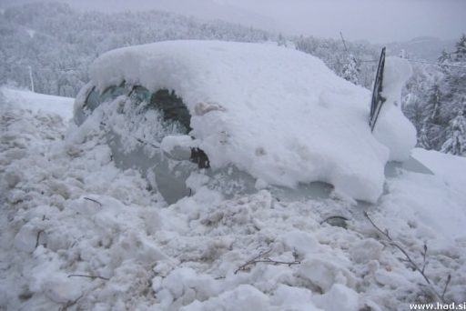 Moj avto je lahko tudi snežak 1