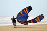 Kite surfing