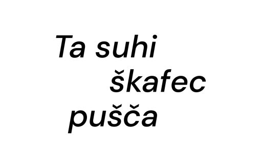 ta suhi skafec pusca