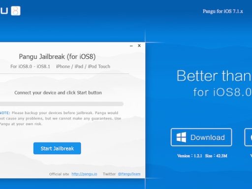Pangu - iOS 8 in 8.1 jailbreak - iPhone, iPad, iPod Touch