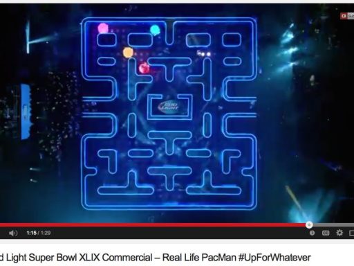 Super Bowl Commercial Budweiser PacMan