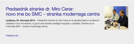 SMC – stranka modernega centra