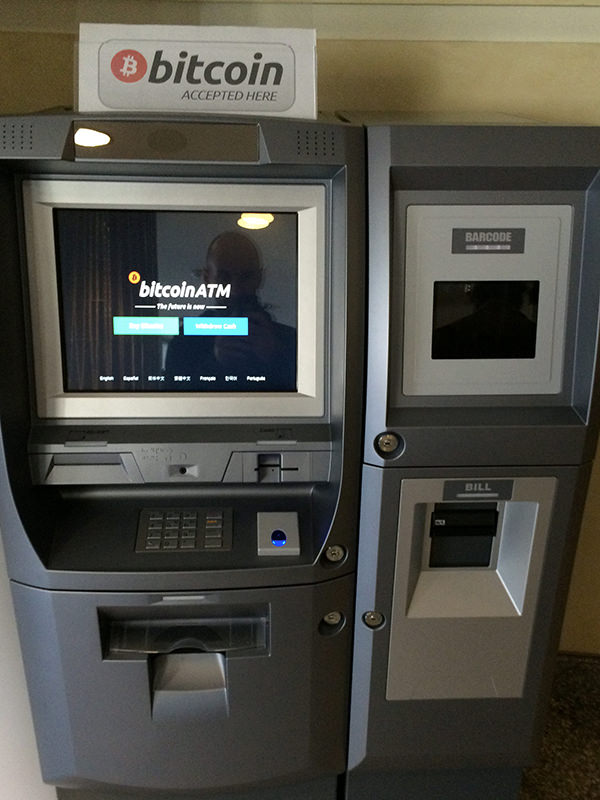 Bitcoin ATM v Hotelu Union v Ljubljani