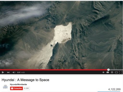 Hyundai : A Message to Space