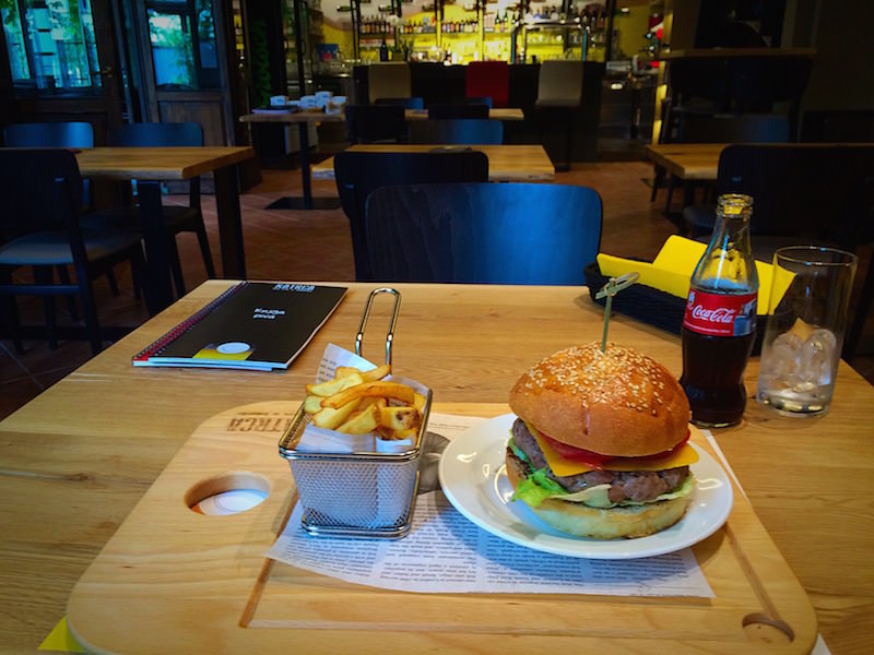 Katrca Beer burger