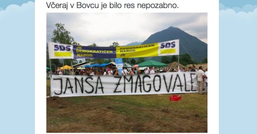 SDS je narod! Narod je SDS!