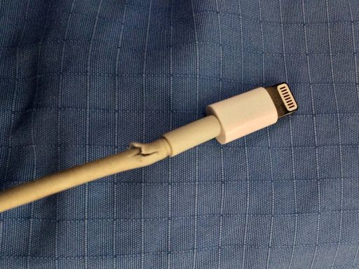 Apple kabli in njihovo trganje