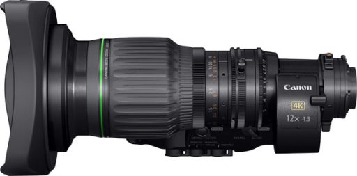 Canon CJ12ex4.3B / širokokoten prenosni 2/3" objektiv 4K