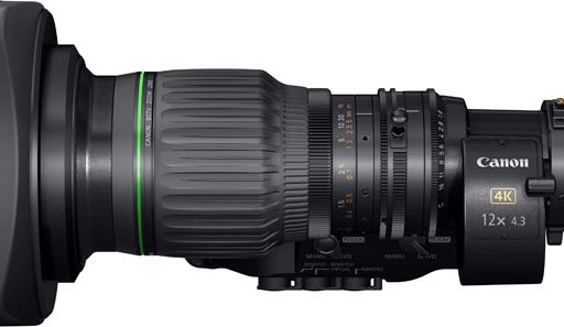 Canon CJ12ex4.3B / širokokoten prenosni 2/3" objektiv 4K