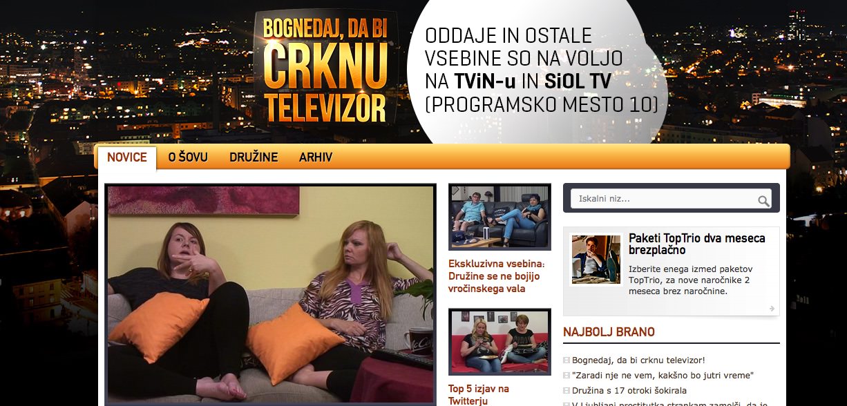 Bognedaj, da bi crknu televizor / šov na Planet TV