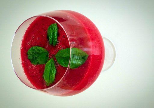 Liči / rdeča pesa smoothie