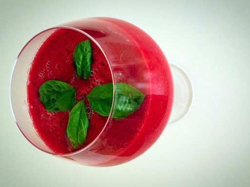 Liči / rdeča pesa smoothie