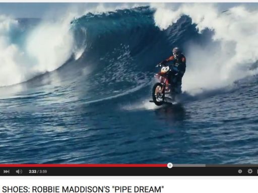 DC Shoes / Robbie Maddison / Pipe Dream / jahanje valov z motorjem