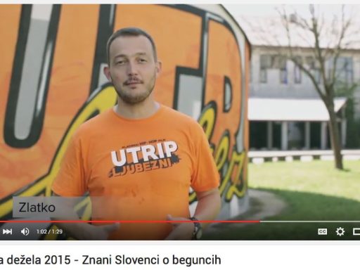 Moja dežela 2015 - Znani Slovenci o beguncih