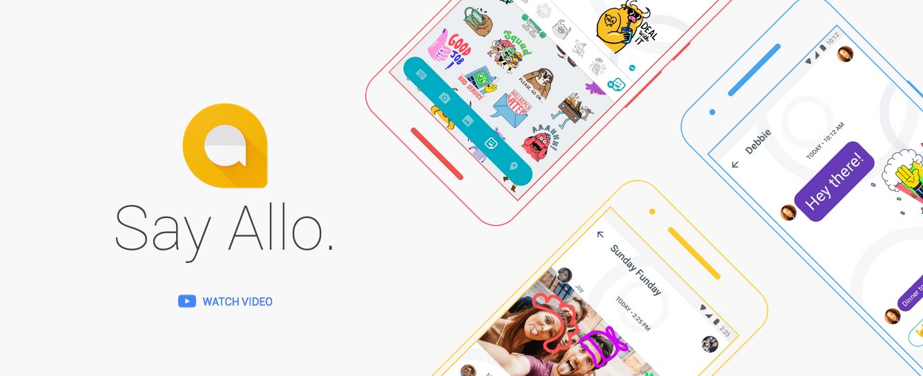Google Allo / a smart messaging app / #GoogleAllo