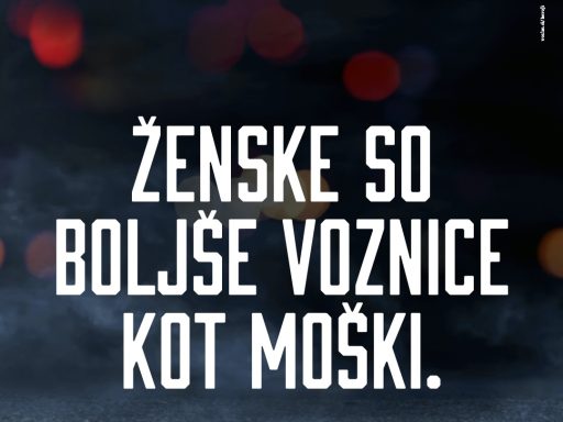 Zenske so boljse voznice