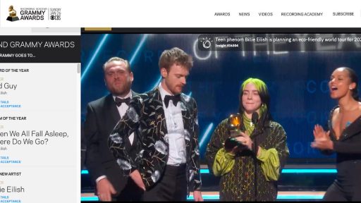 Billie Eilish dobila pet Grammyjev